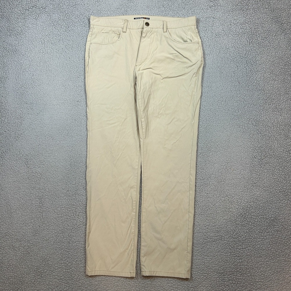 Desert Dunes Pants Mens Size 34x32 Beige Lightweight‎ Stretch City